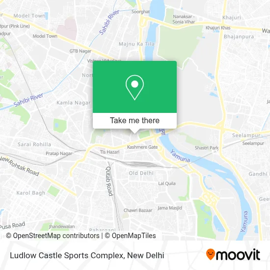 Ludlow Castle Sports Complex map