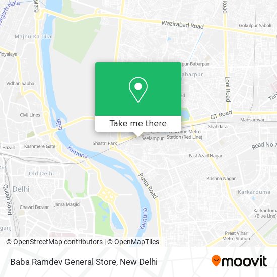 Baba Ramdev General Store map