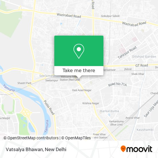 Vatsalya Bhawan map