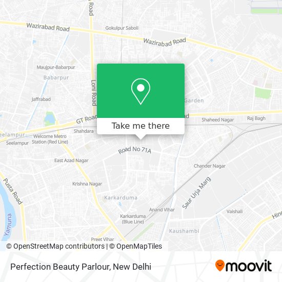 Perfection Beauty Parlour map