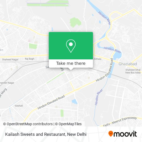 Kailash Sweets and Restaurant map