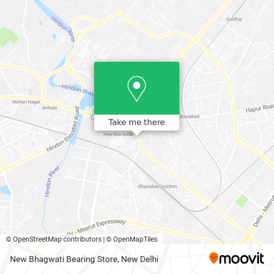 New Bhagwati Bearing Store map