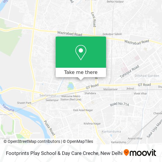 Footprints Play School & Day Care Creche map