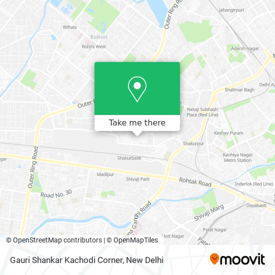 Gauri Shankar Kachodi Corner map