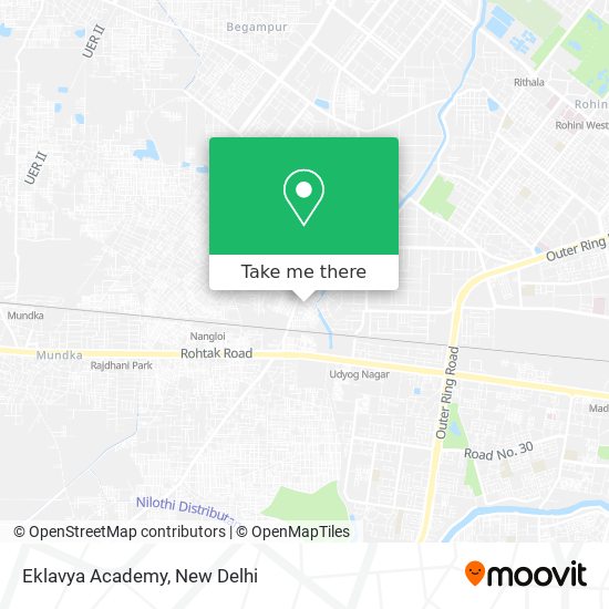 Eklavya Academy map