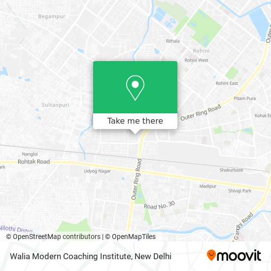 Walia Modern Coaching Institute map