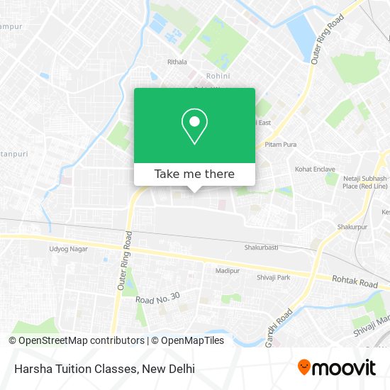 Harsha Tuition Classes map