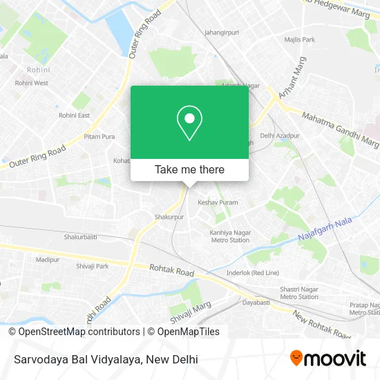 Sarvodaya Bal Vidyalaya map