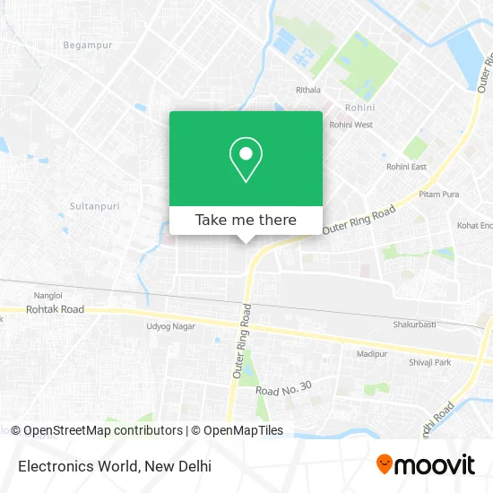 Electronics World map