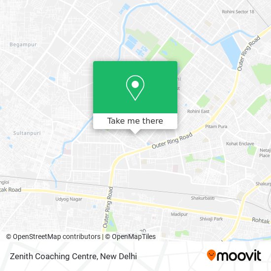 Zenith Coaching Centre map