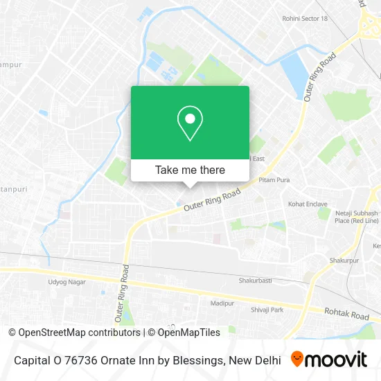 Capital O 76736 Ornate Inn by Blessings map
