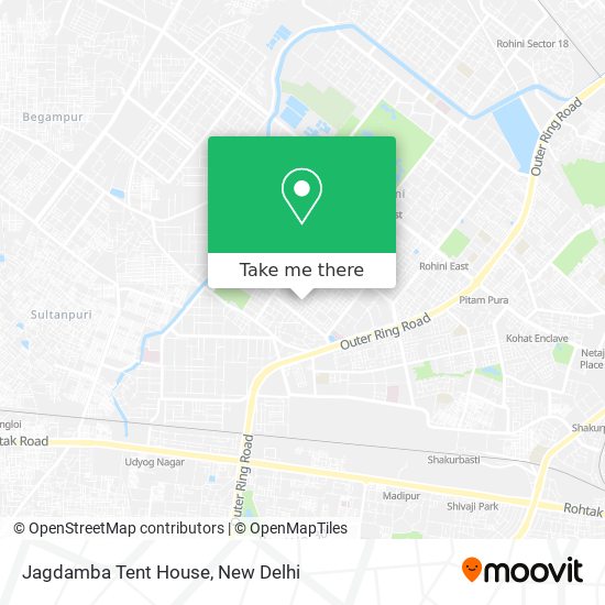 Jagdamba Tent House map