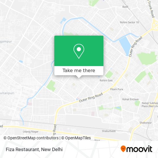 Fiza Restaurant map