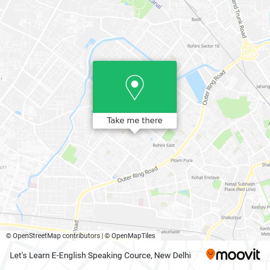 Let's Learn E-English Speaking Cource map