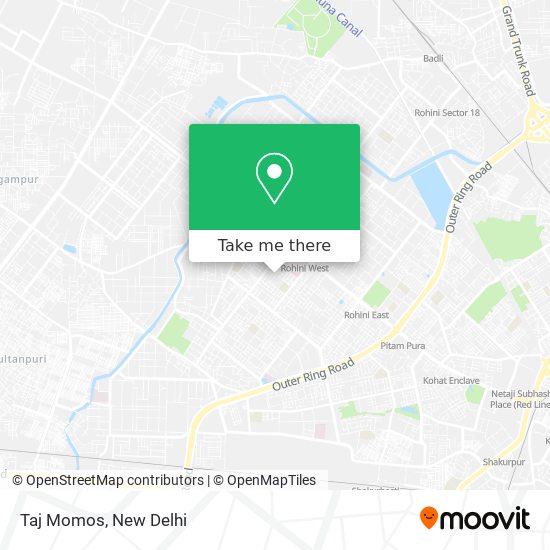 Taj Momos map