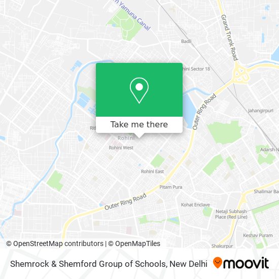 Shemrock & Shemford Group of Schools map