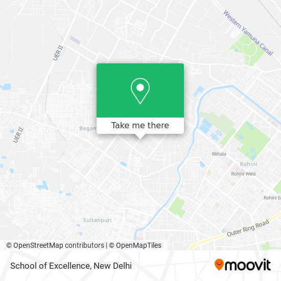 School of Excellence map