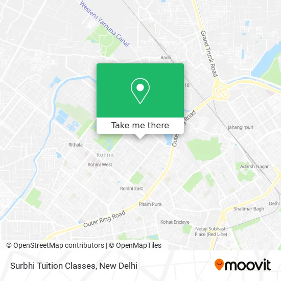 Surbhi Tuition Classes map