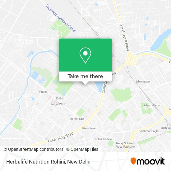 Herbalife Nutrition Rohini map