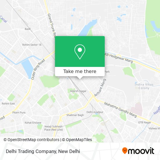 Delhi Trading Company map