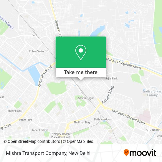 Mishra Transport Company map