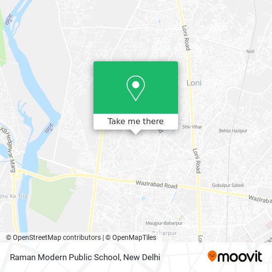 Raman Modern Public School map