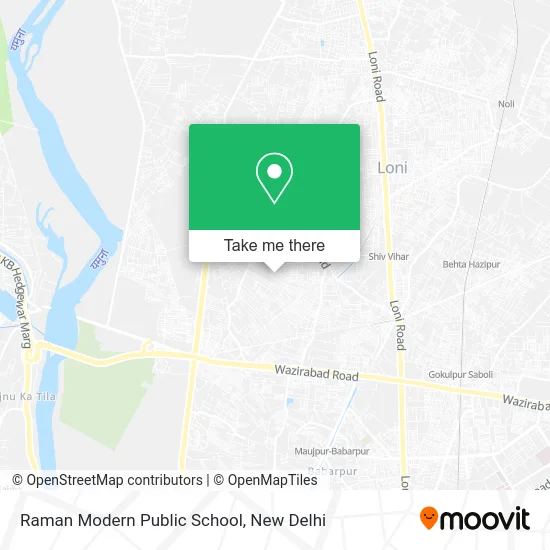 Raman Modern Public School map