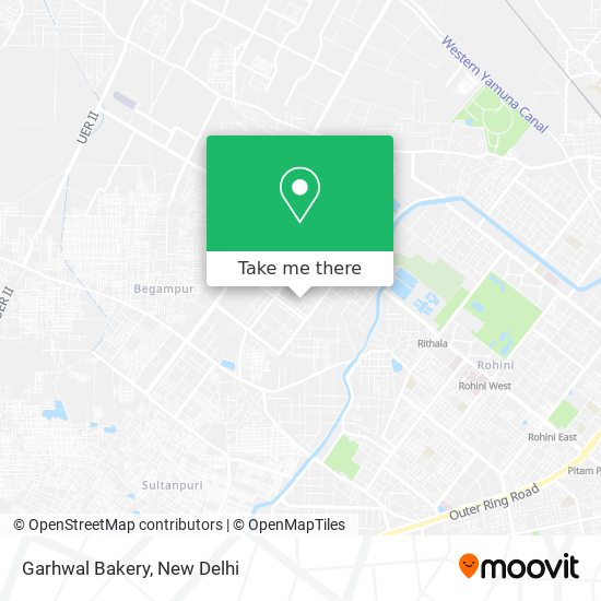 Garhwal Bakery map