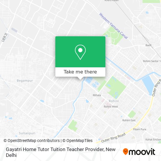 Gayatri Home Tutor Tuition Teacher Provider map