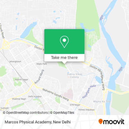 Marcos Physical Academy map