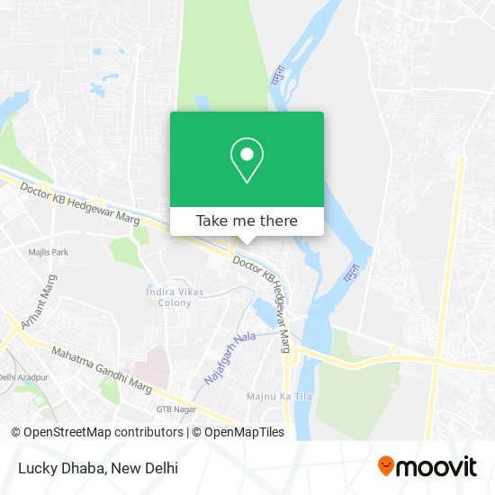 Lucky Dhaba map