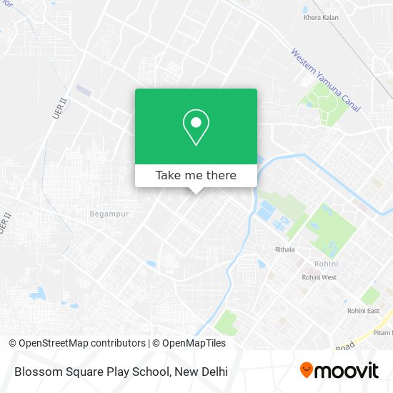 Blossom Square Play School map