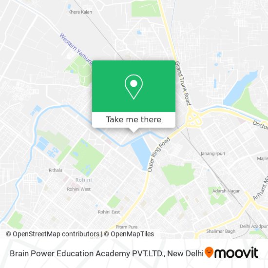 Brain Power Education Academy PVT.LTD. map