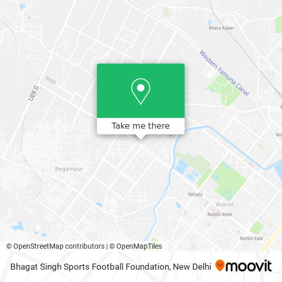 Bhagat Singh Sports Football Foundation map