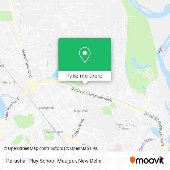 Parashar Play School-Maujpur map