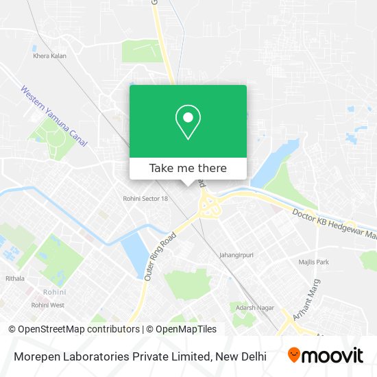 Morepen Laboratories Private Limited map