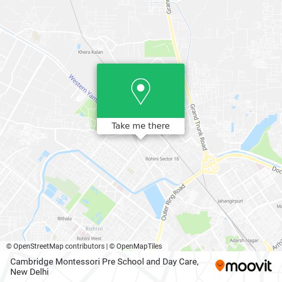 Cambridge Montessori Pre School and Day Care map