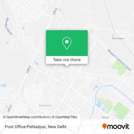 Post Office-Pehladpur. map