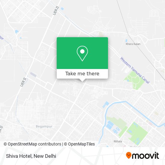 Shiva Hotel map