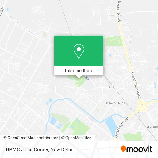 HPMC Juice Corner map