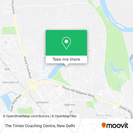 The Times Coaching Centre map