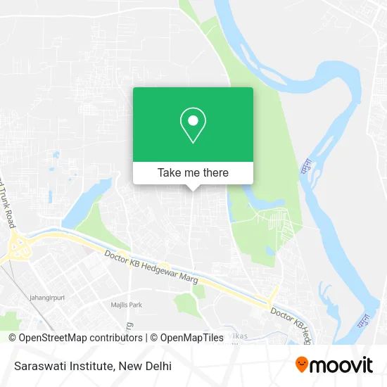 Saraswati Institute map