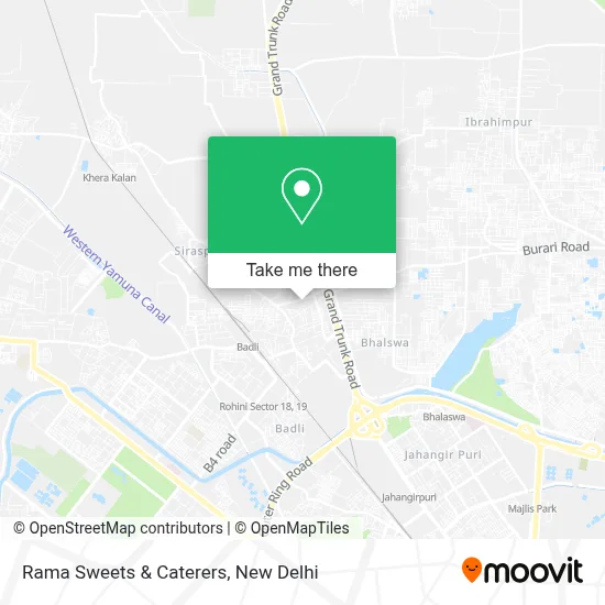 Rama Sweets & Caterers map
