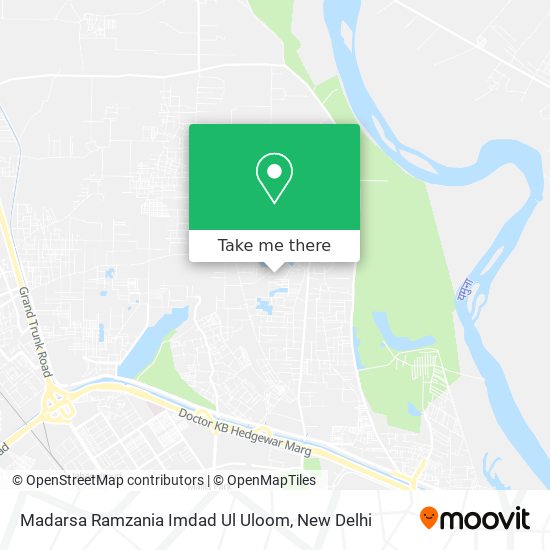 Madarsa Ramzania Imdad Ul Uloom map