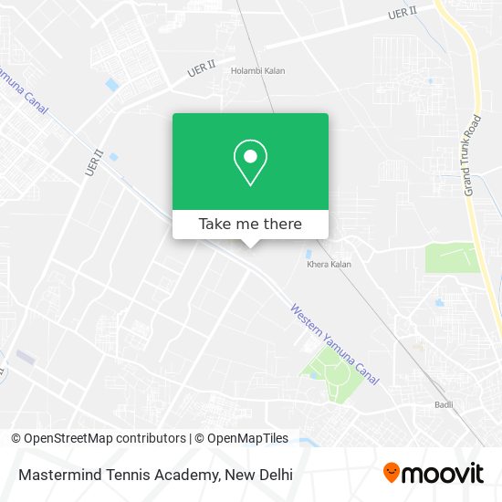 Mastermind Tennis Academy map
