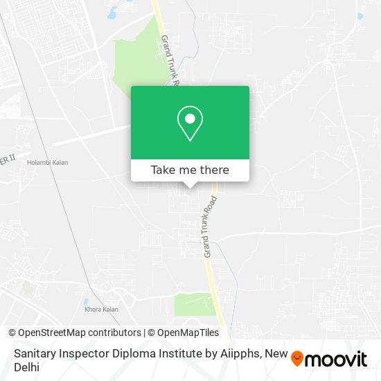 Sanitary Inspector Diploma Institute by Aiipphs map