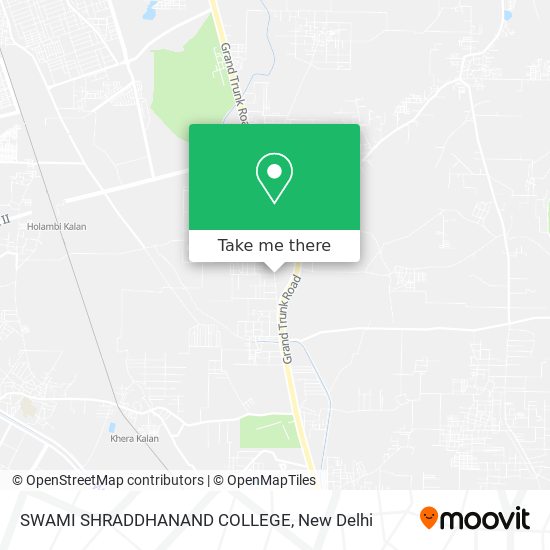 SWAMI SHRADDHANAND COLLEGE map