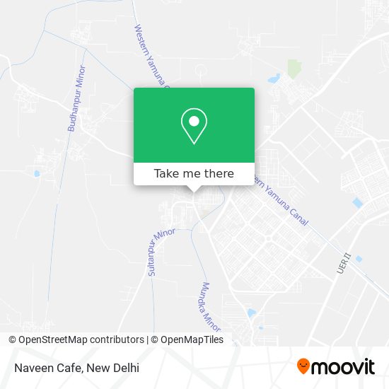 Naveen Cafe map