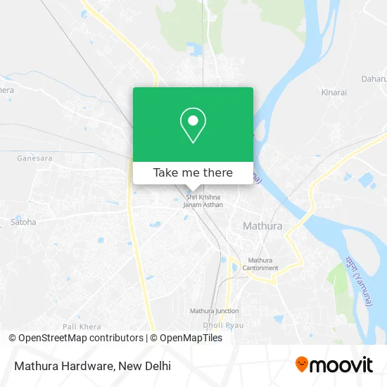 Mathura Hardware map