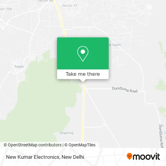 New Kumar Electronics map